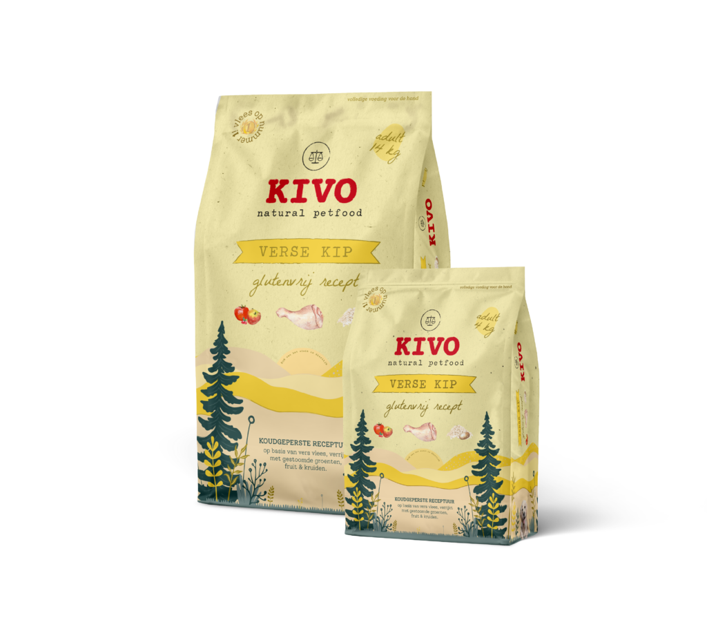 Verse Kip glutenvrij - KIVO 4 en 14 kg