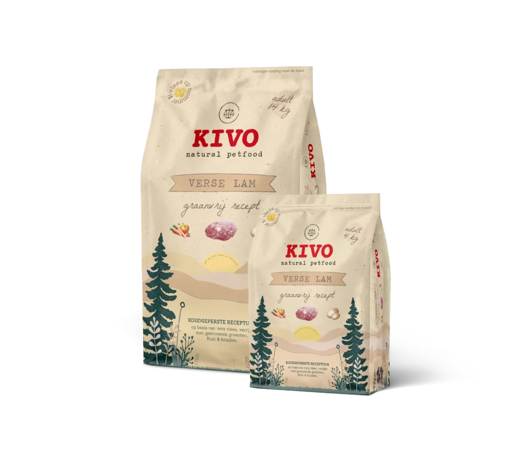Verse lam graanvrij - KIVO 4 en 14kg
