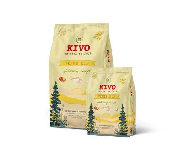 Verse Kip glutenvrij - KIVO 4 en 14 kg