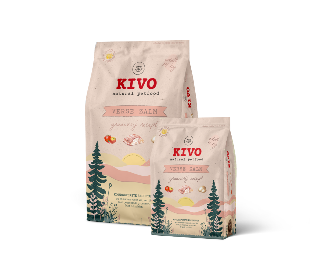 Verse Zalm graanvrij - KIVO 4 en 14 kg