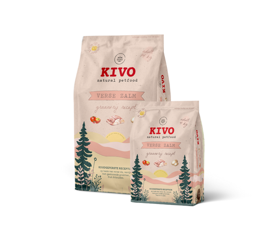 Verse Zalm graanvrij - KIVO 4 en 14 kg