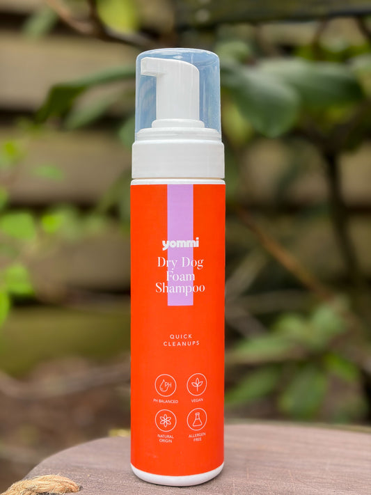 Dry Dog Foam Shampoo - 200ml