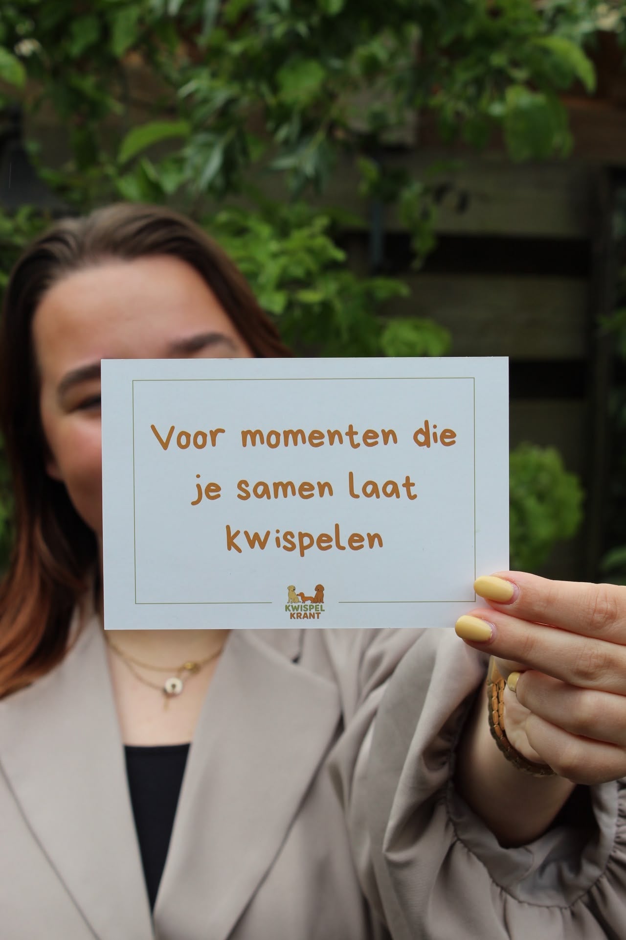Kwispelkrant cadeaubon